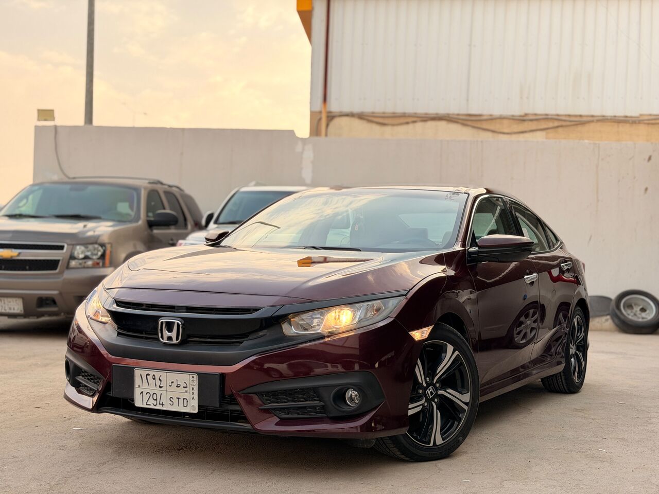 Riyadh, Vehicles, Cars & Trucks , SAR 39000,  Honda Civic 2018:..,  2018,  Automatic,  220 KM,