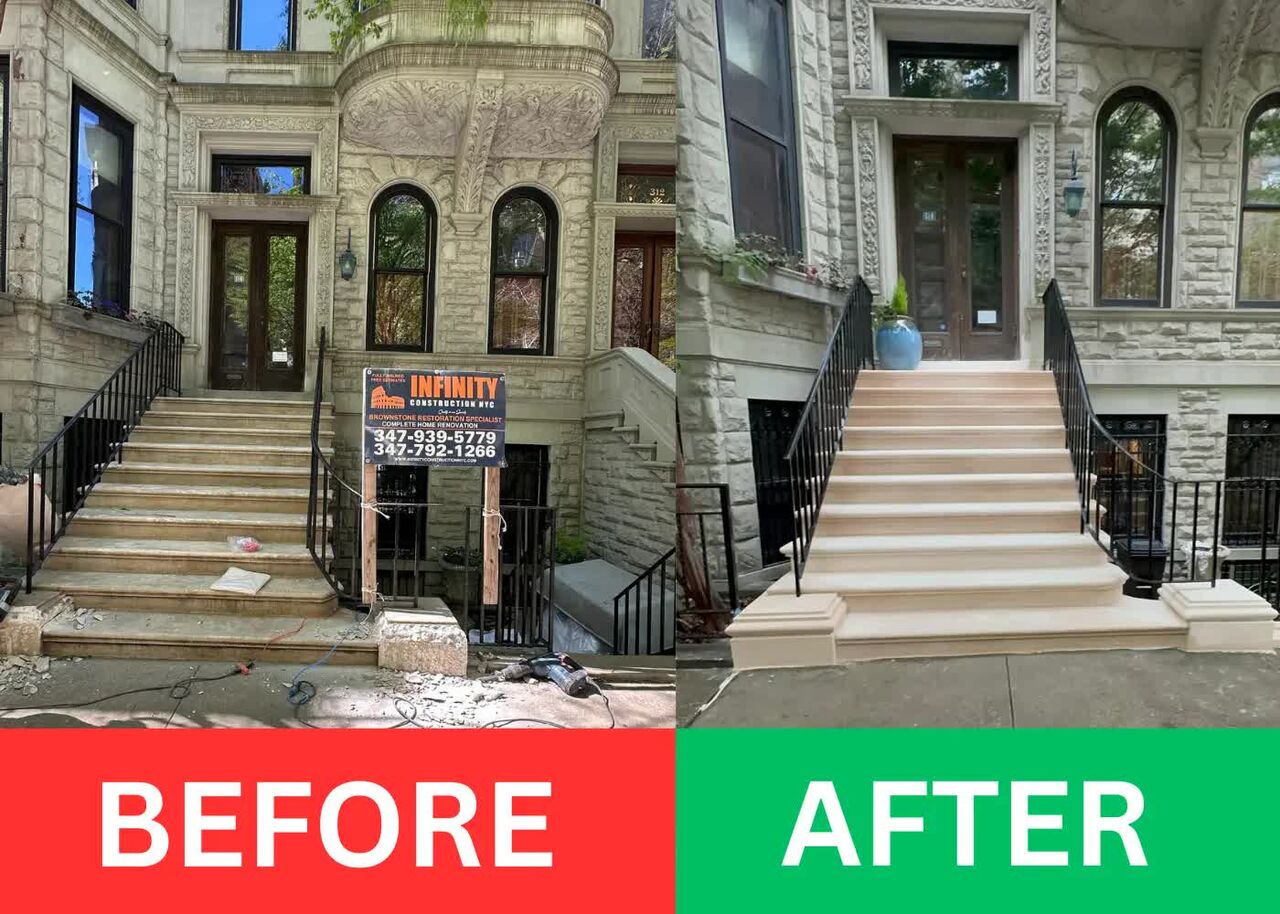 New York, Construction, Brownstone Construction And Restoration In Brooklyn, New York