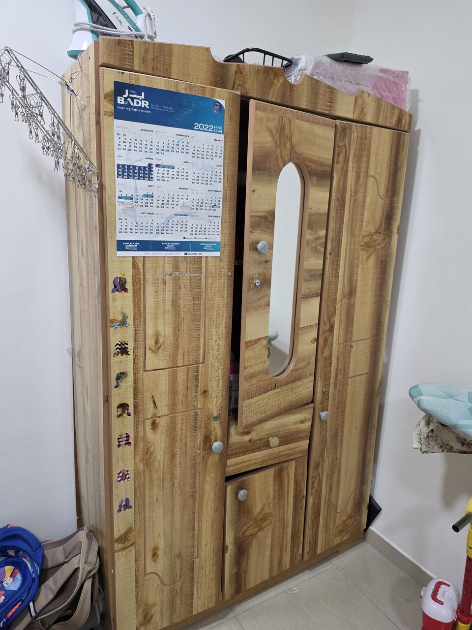 Khobar, Furniture, SAR 300,  Table And Wardrobe
