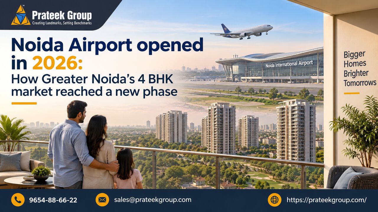 Greater Noida, Real Estate, Noida Airport Opened In 2026: How Greater Noida&rsquo;s 4 BHK Market Reached A New Phase