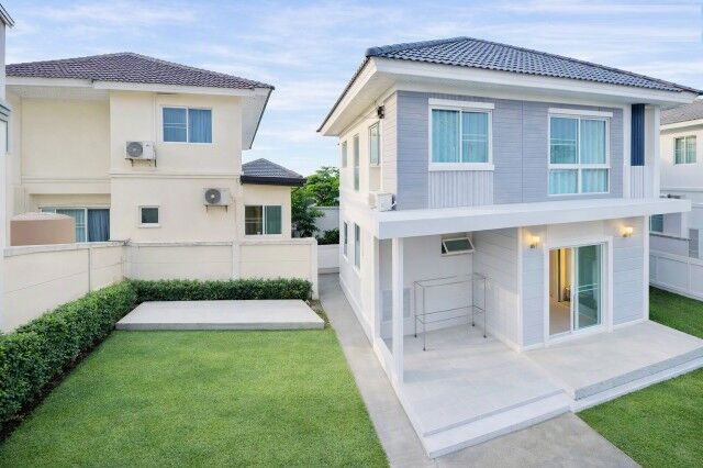Bangkok, Villas, THB 18998,  50 Sq. Feet,  บ้านเดี่ยว 2 ชั้น 3นอน RIS ร่มเกล้า2-6 มีนบุ