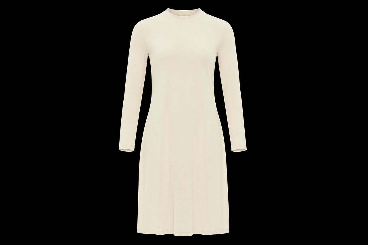 New York, Clothing & Accessories, USD 57,  FK341 Luxe Long Sleeve Shell Slip, Seamless