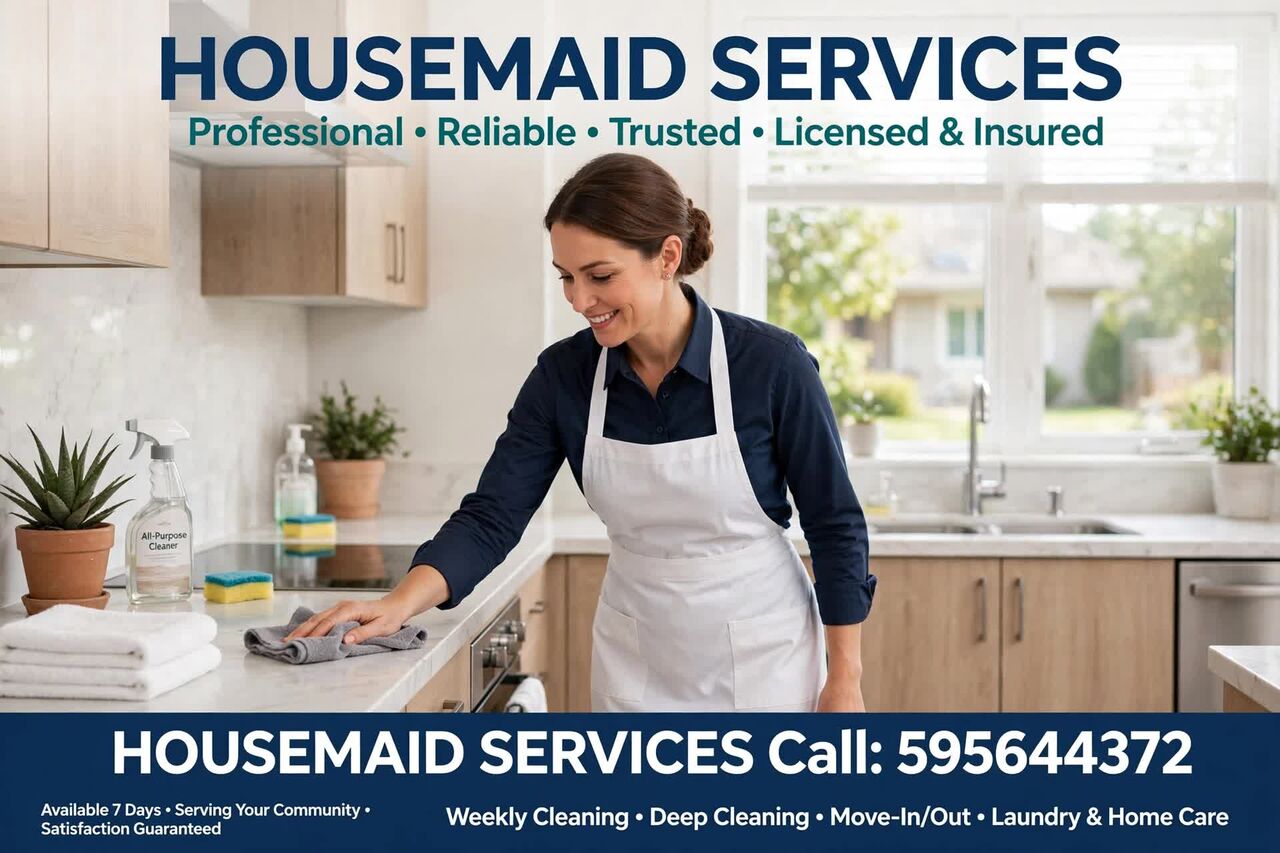 Riyadh, Household, Housemaid Available