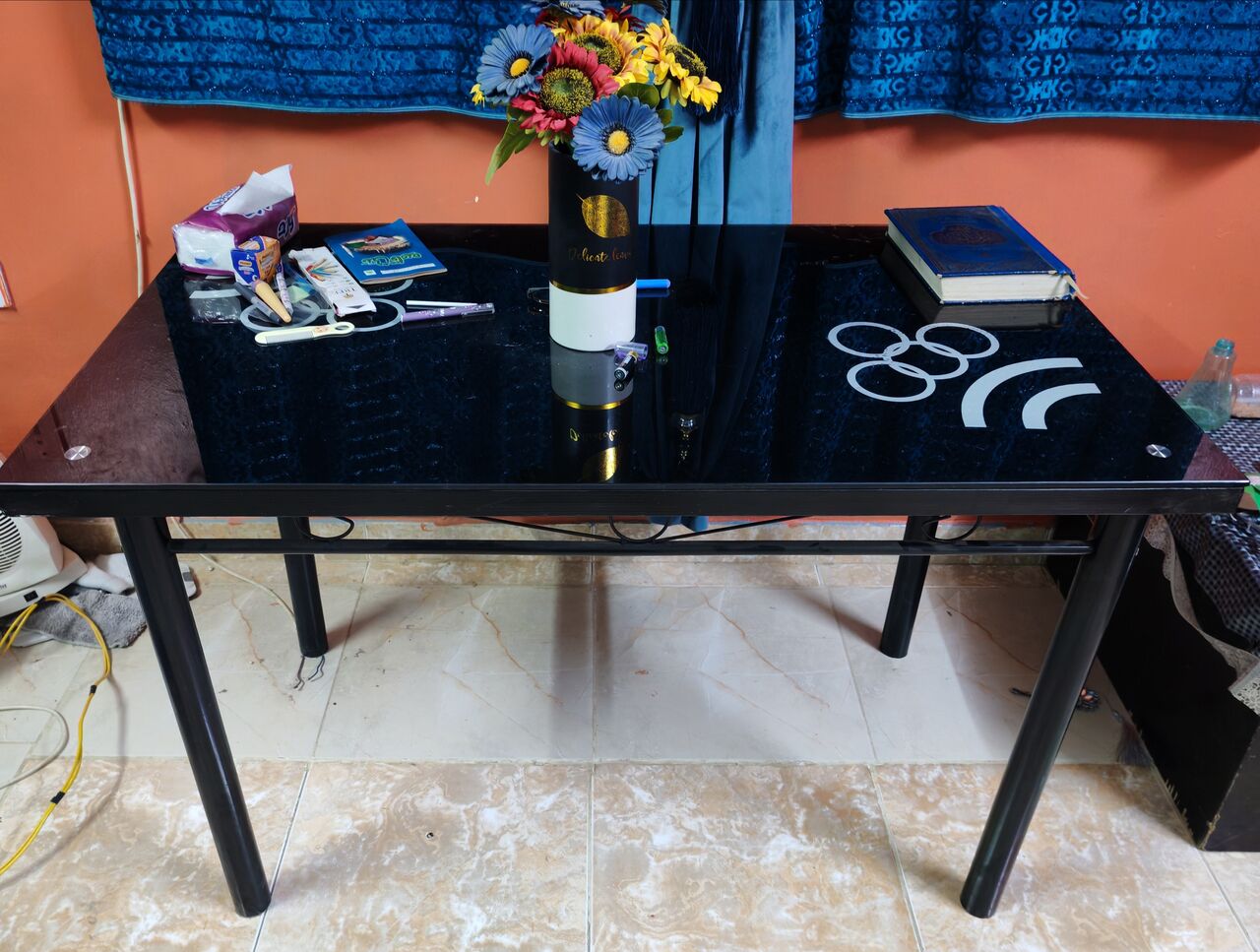 Al Murabba, Furniture, SAR 1500,  Wooden Bunker Bed For Kids With 4 Door Almira, Dining And Center Tables