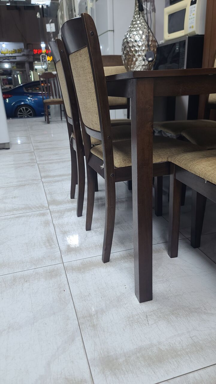 Jubail, Furniture, SAR 800,  Dining Table Set 6 Chairs Good Condition