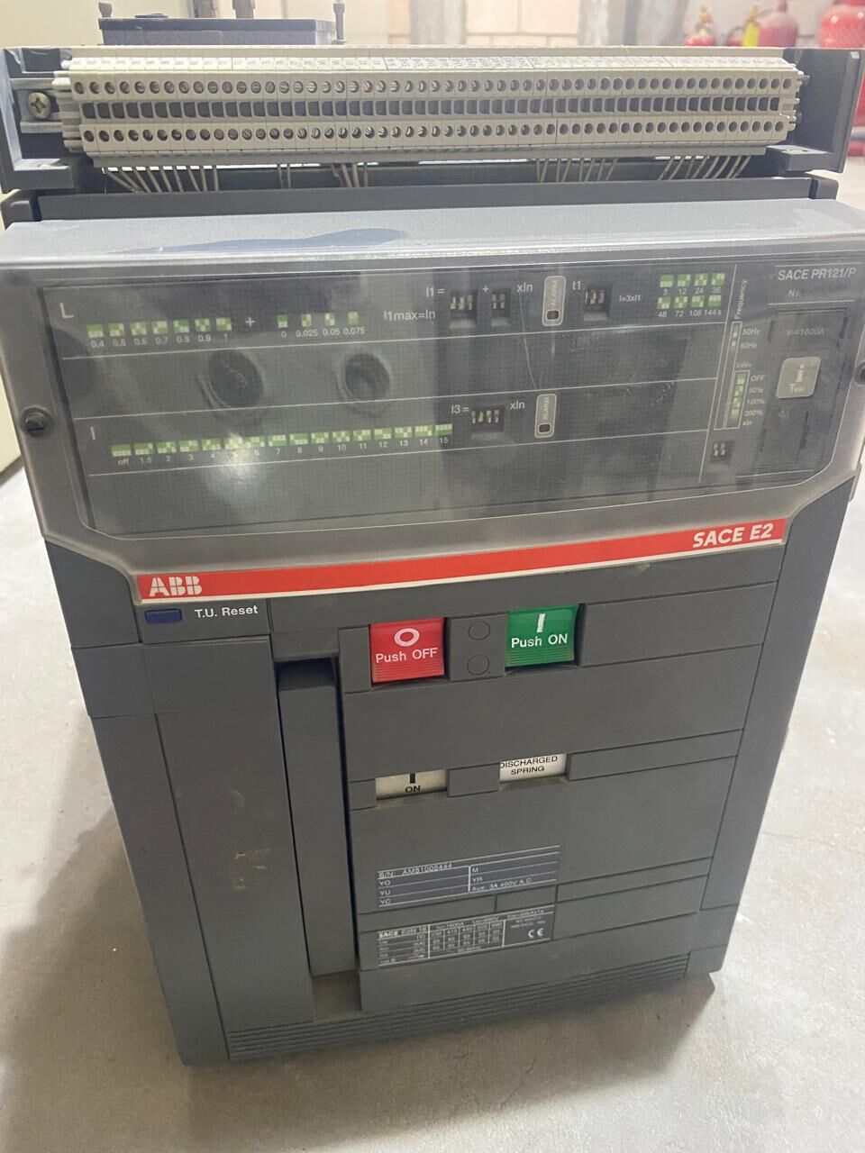 Dammam, Industrial Machinery, SAR 12000,  ABB E2S-A 1600 SACE Emax Air Circuit Breaker (ACB )