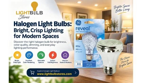 New York, Appliances, USD 64,  Halogen Light Bulbs For Bright, Crisp Illumination