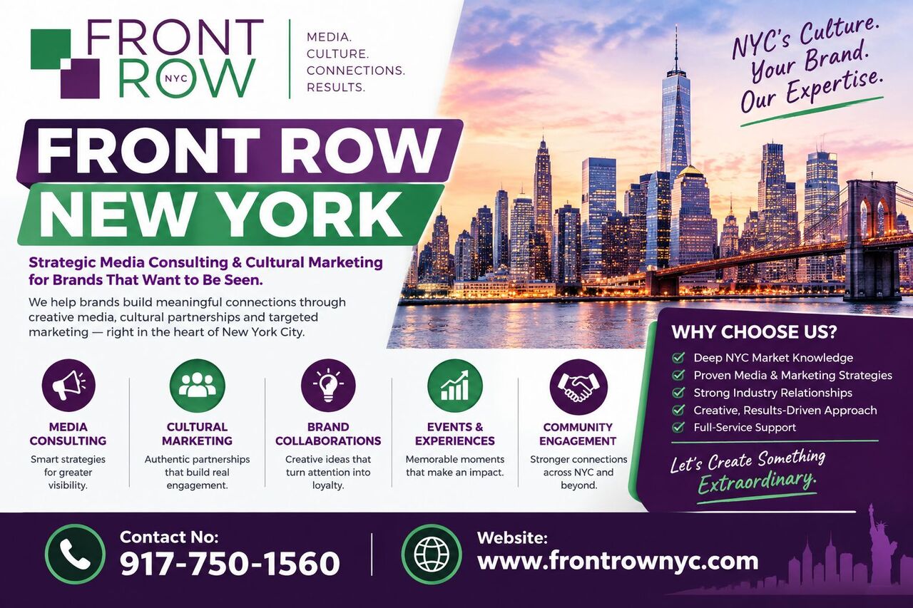 New York, Marketing, Front Row New York
