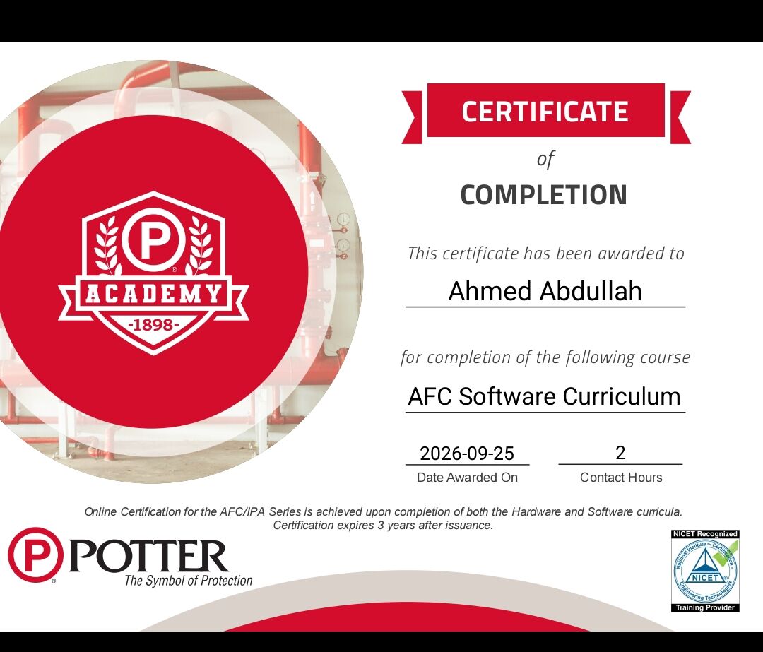 Riyadh, Job Seekers, Fire Alarm Technician / Programmer / Inspector