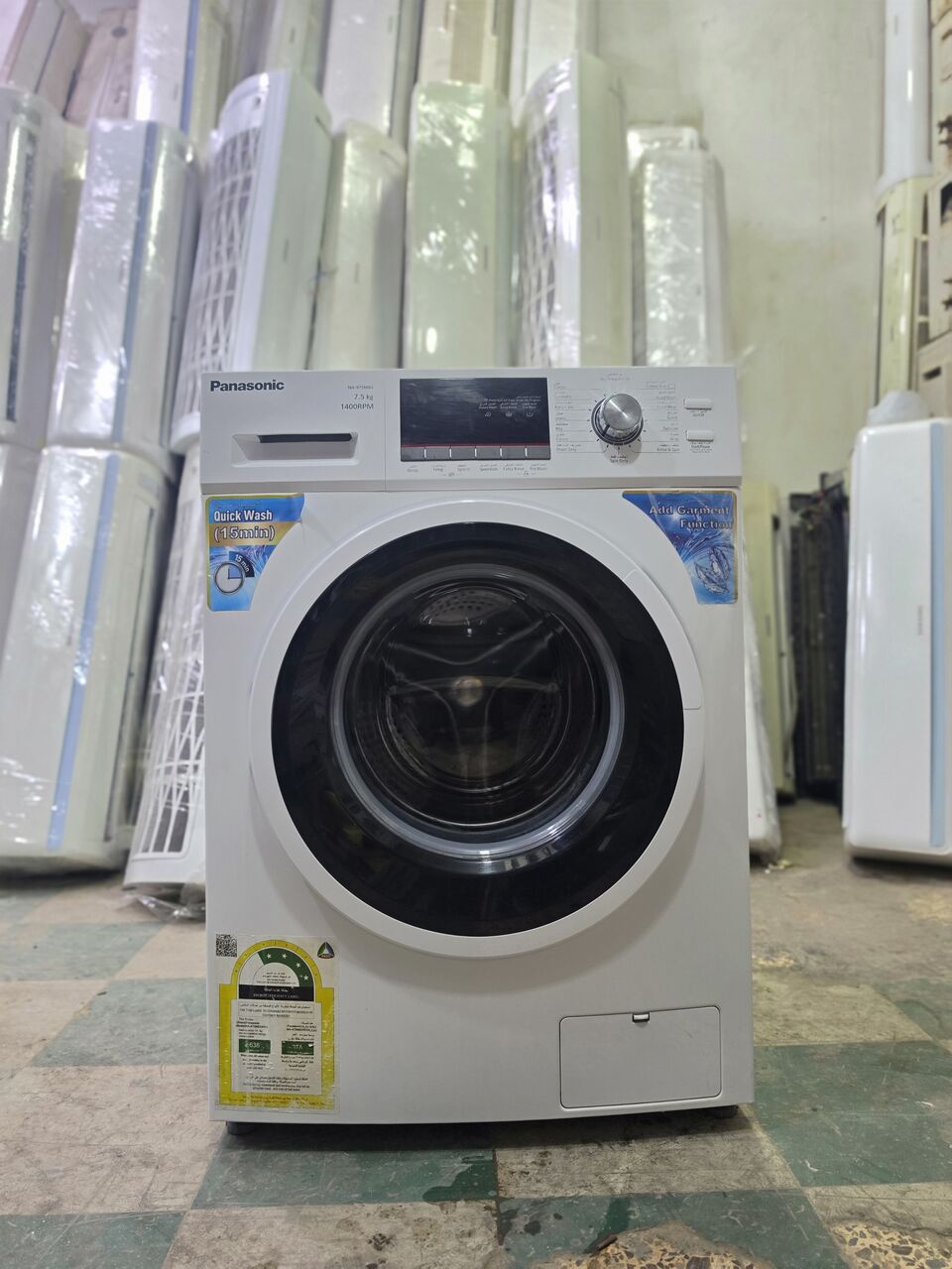 Al Batha, Appliances, SAR 1,  PANASONIC 7.5KG WASHING MACHINE  Same As New Condition