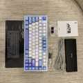 SAR 290,  Aula M75 75% Mechanical Keyboard Full Aluminum In Excellent Condition