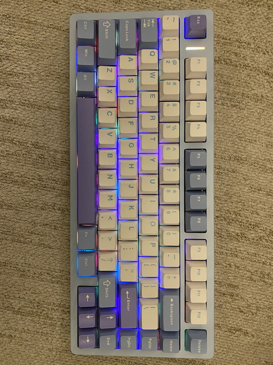 Riyadh, Computers, SAR 290,  Aula M75 75% Mechanical Keyboard Full Aluminum In Excellent Condition