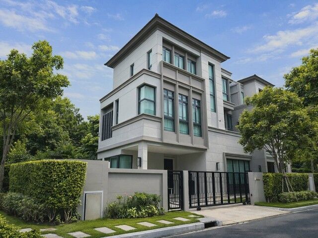 Bangkok, Real Estate For Sale, THB 10000000,  4 BR,  48 Sq. Feet,  ขายบ้านแฝด 3 ชั้นแปลงมุม 4 ห้องนอน โค
