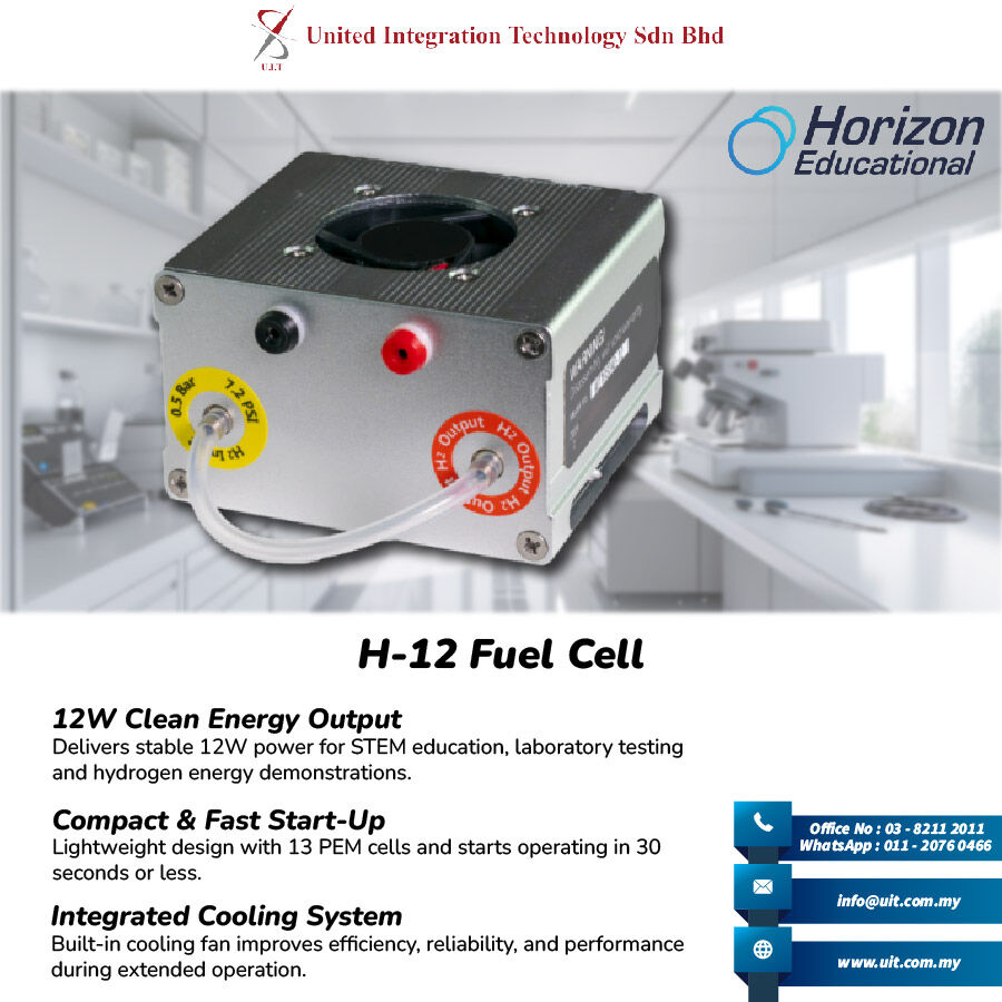 Kuala Lumpur, Tools, H-12 PEM Fuel Cell Innovation