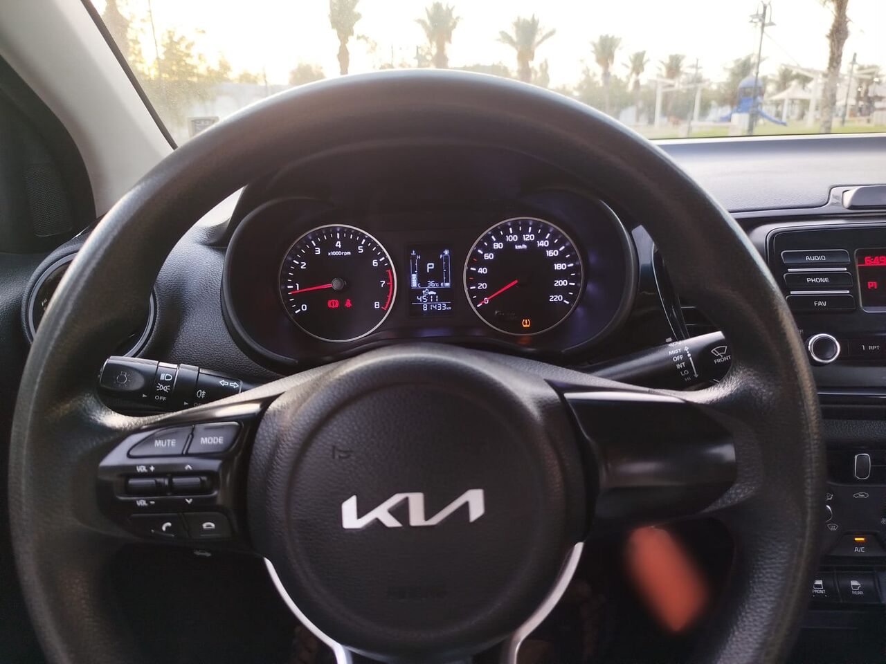 Jeddah, Vehicles, Cars & Trucks , SAR 36000,  Kia Pegas Brown Golden,  2024,  Automatic,  82000 KM,  Kia Pegas Full Original Condition L/Mileage