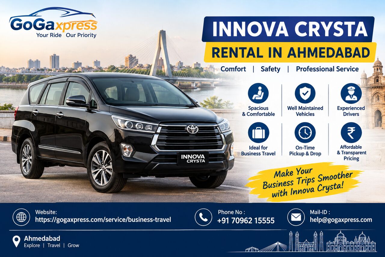 Ahmedabad, Travel, Innova Crysta Rental In Ahmedabad