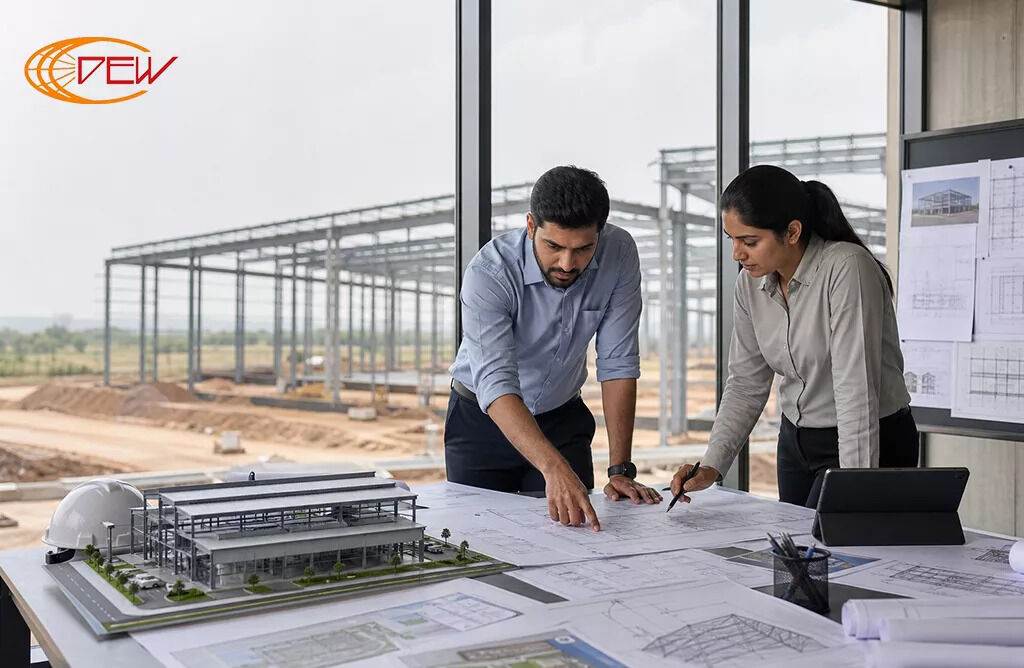 Hyderabad, Construction, Unrivalled Industrial Shed Construction | DEW Equipments