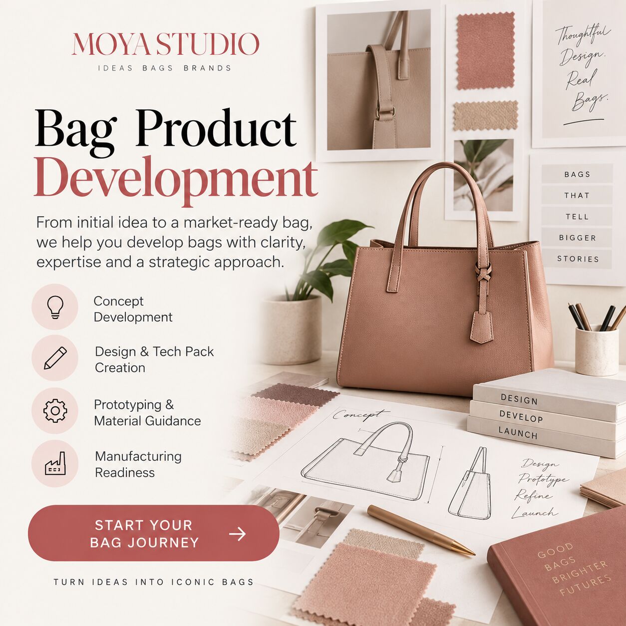New York, Business, Bag Product Development Services For Fashion Brands