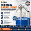 SS Rotary Barrel Pump For Chemical And Industrial Applications