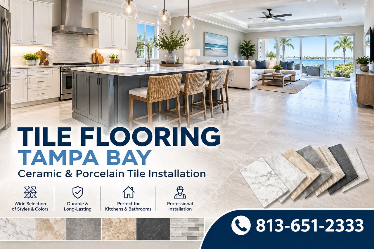 Tampa Bay, Construction, Tile Flooring Tampa Bay | Ceramic & Porcelain Tile