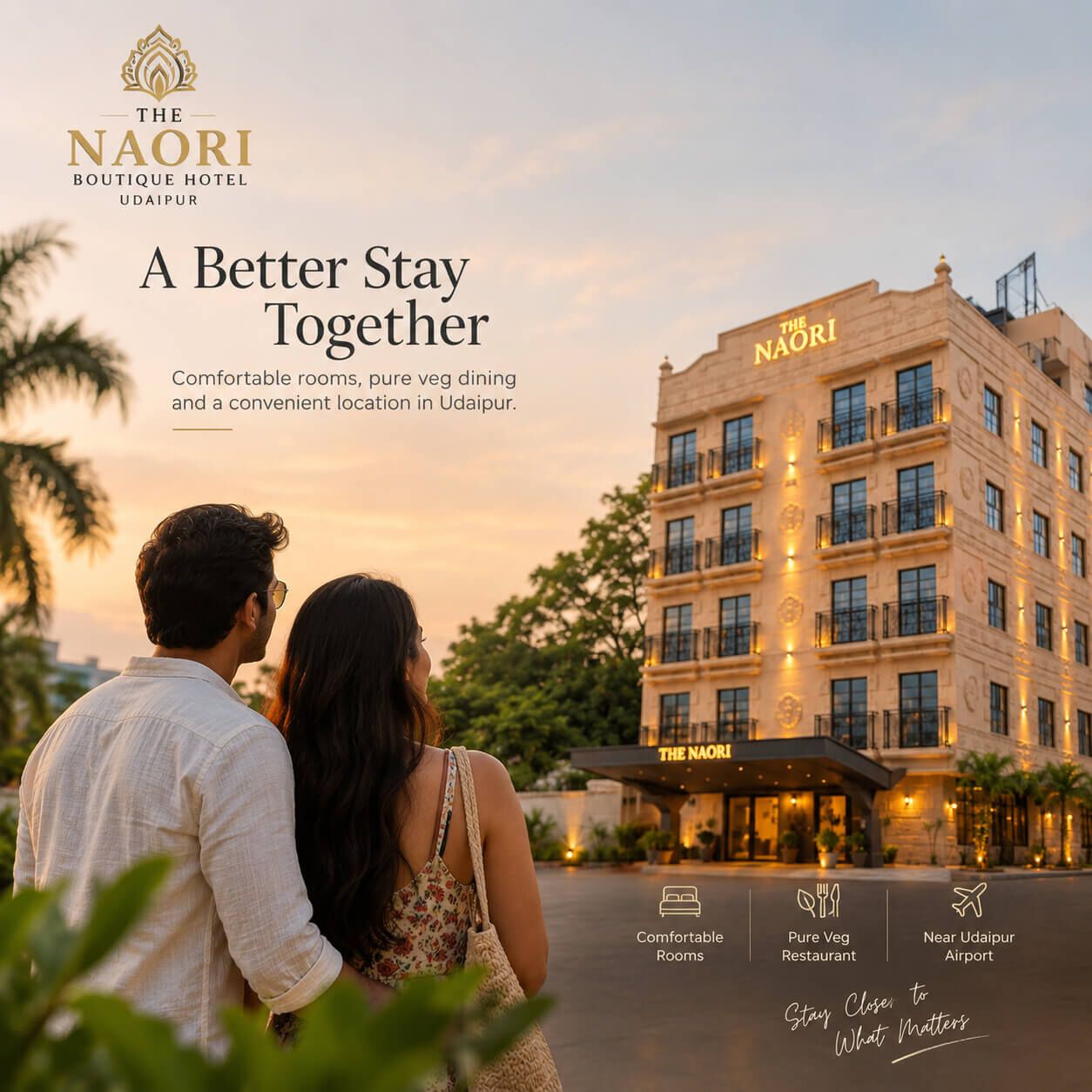 Jaipur, Travel, Affordable Couple-Friendly Hotel Near Udaipur Airport