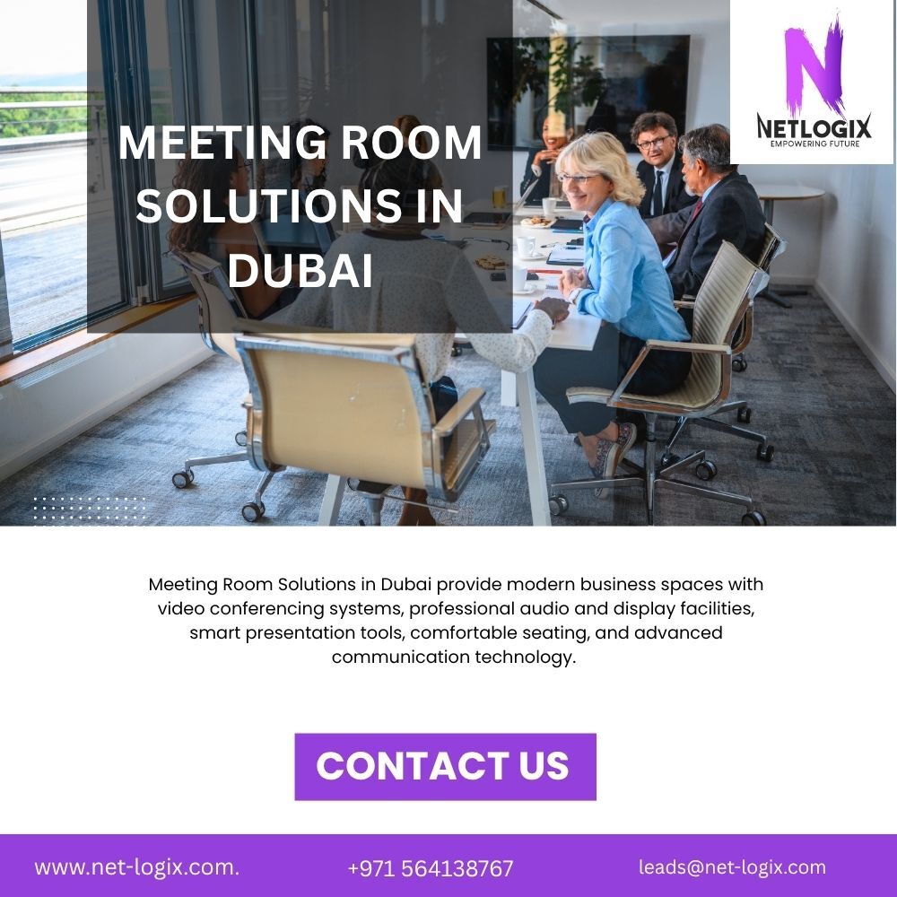 Dubai, Computer, Expert Meeting Room Solutions In Dubai For Productive Business Discussions