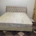 SAR 350,  Double Bed With Mattress And Sofa For Immediate Sale !!