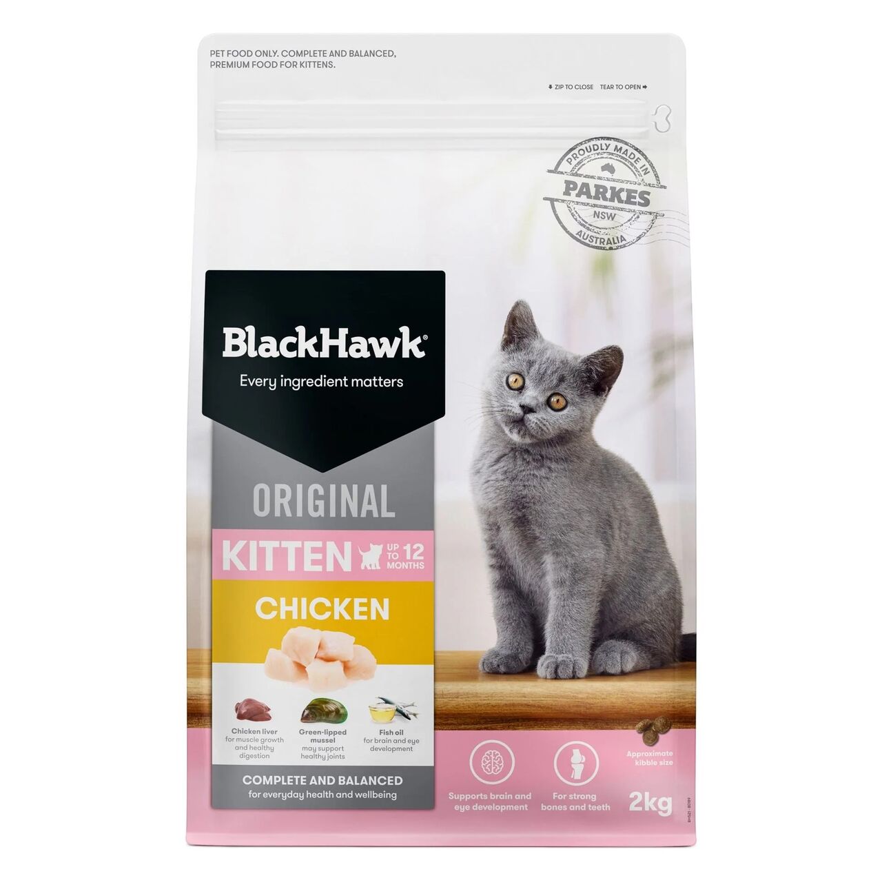 Sydney, Pet Supplies, Nutritious Meals With Black Hawk Kitten Food