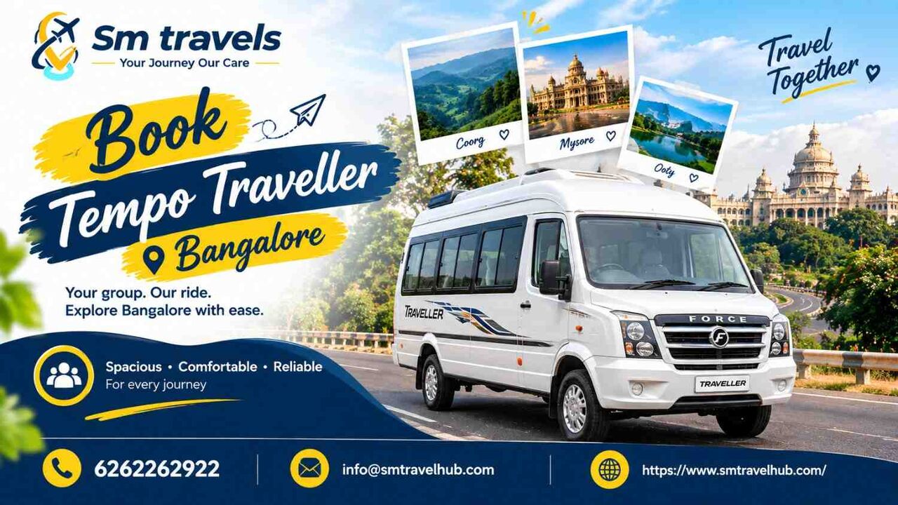 Bangalore, Travel, Book Tempo Traveller Bangalore