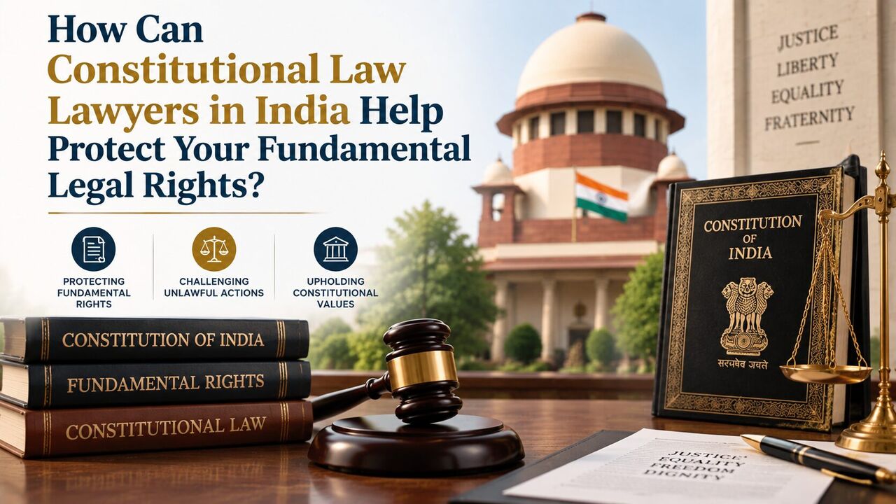 Ghaziabad, Legal, How Can Constitutional Law Lawyers In India Help Protect Your Fundamental Legal Rights?