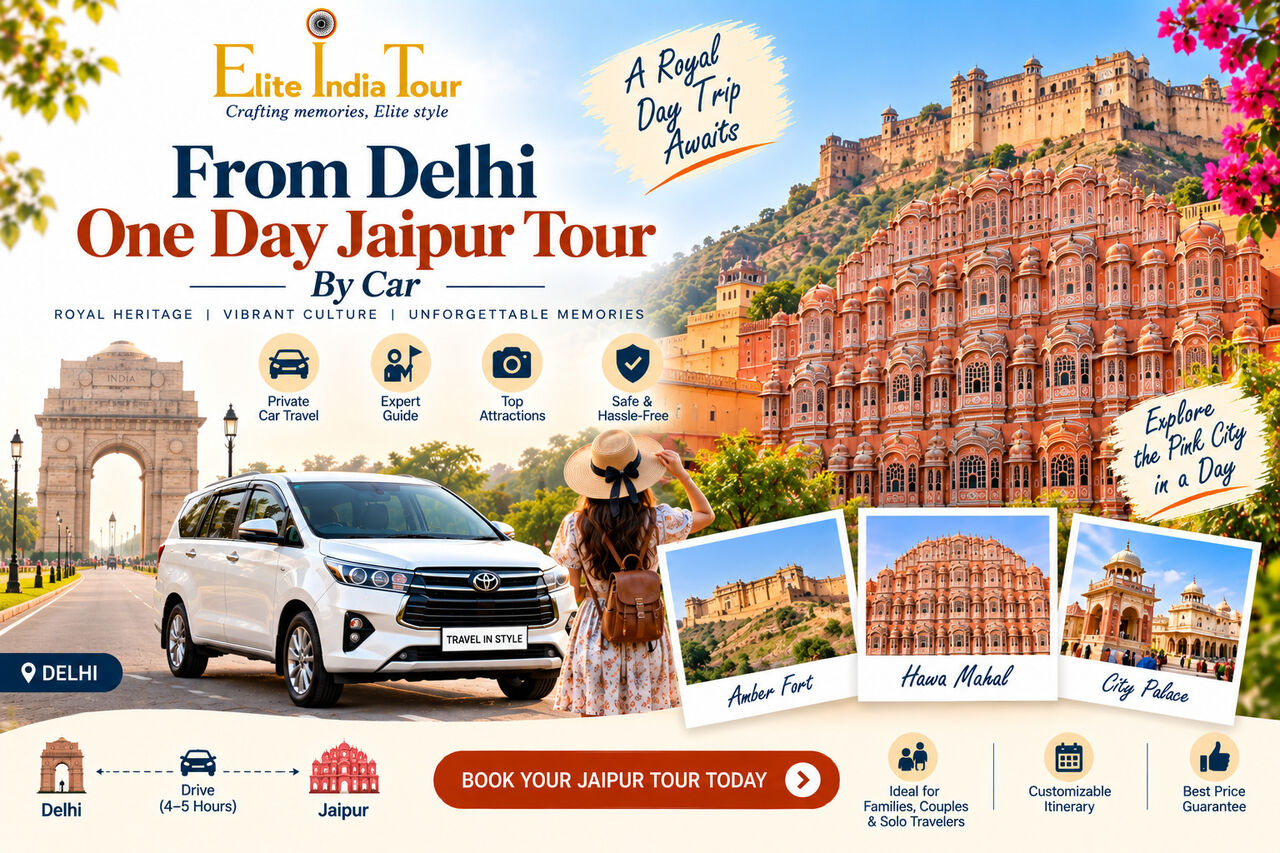 New Delhi, Travel, From Delhi One Day Jaipur Tour By Car