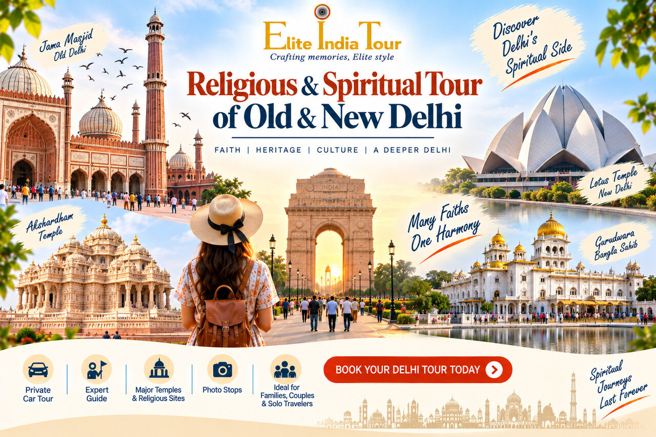 New Delhi, Travel, Religious & Spiritual Tour Of Old & New Delhi