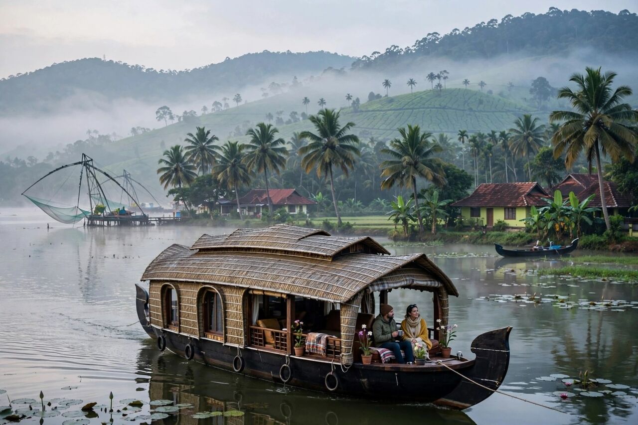 Kerala, Travel, Kerala Tourism Package With Cover These Locations Munnar + Thekkady + Alleppey