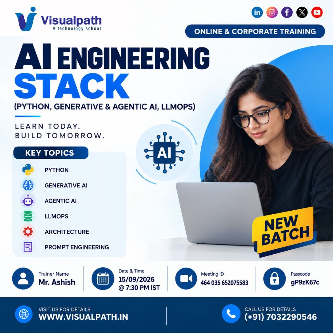 Hyderabad, Education, AI Engineering Stack | Online New Batch