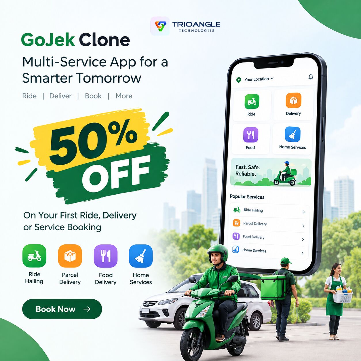Birmingham, Software, USD 999,  Start Your Multi-service Business In The US With A Gojek Clone Script