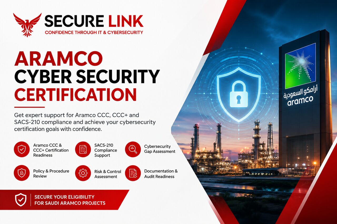 Riyadh, Business, Aramco Cyber Security Certification &ndash; CCC & SACS-210 Compliance Support