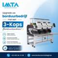 Upgrade Uw Borduurbedrijf Met Een 3-Kops Borduurmachine!