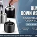 INR 460,  Windproof Push Down Ashtray For Home & Outdoor Use