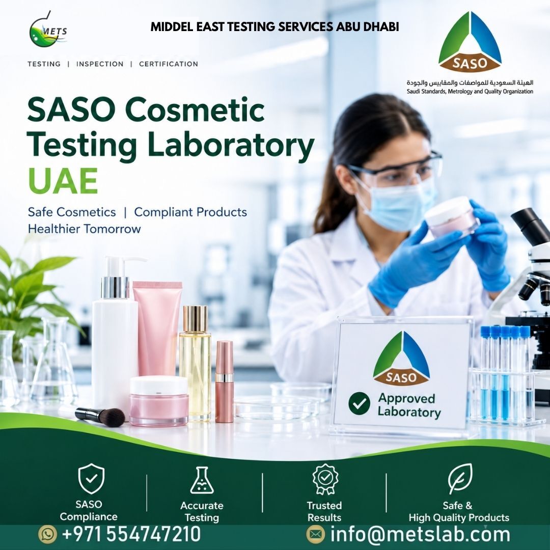 Abu Dhabi, Business, Cosmetic Testing Services UAE For Manufacturers And Exporters