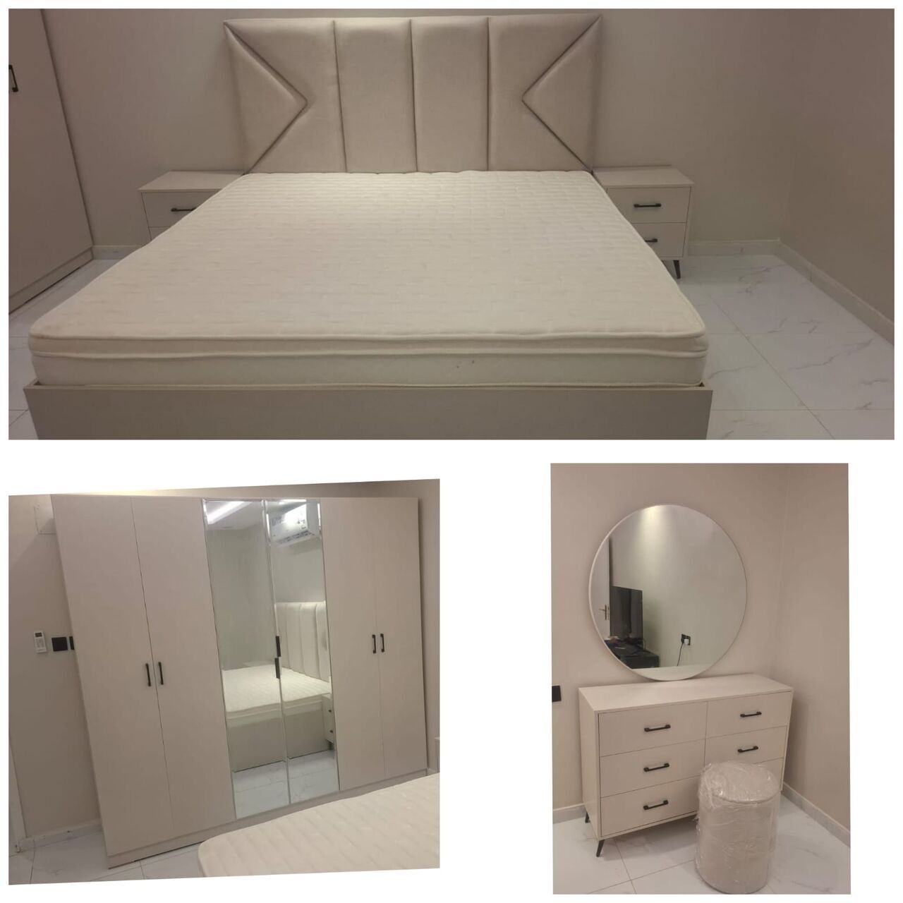 Al Manar, Furniture, SAR 11,  New Bedroom Set Sale Online Home Devlree Free Sale