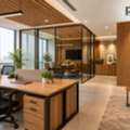 Modern Wooden Office Interior Design | Perit Interior