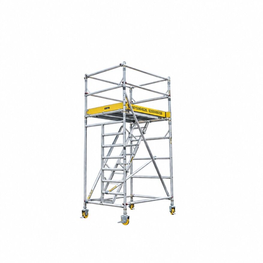 Noida, Heavy Equipment, Aluminium Mobile Scaffold - Y Group