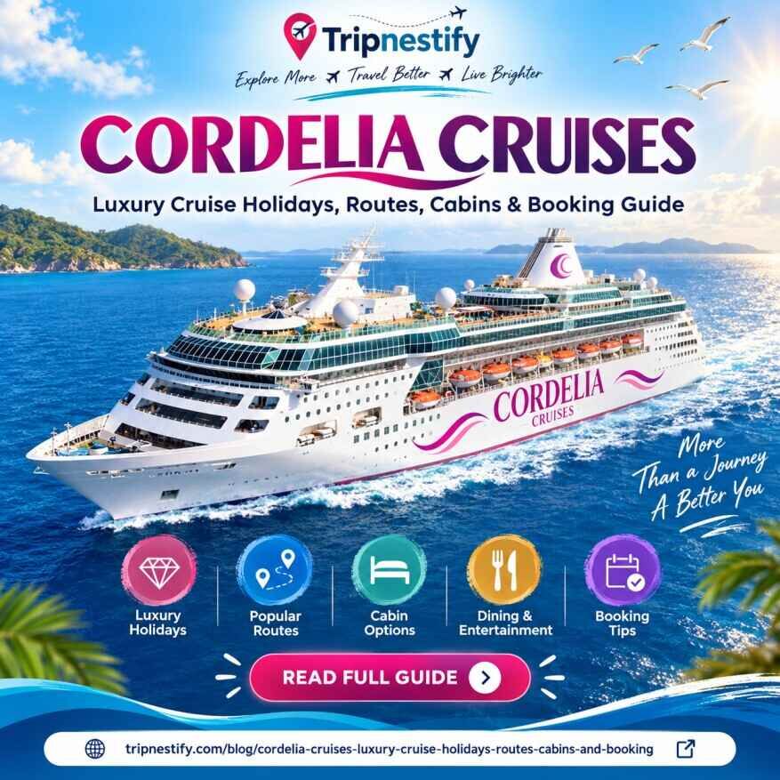 New Delhi, Travel, Cordelia Cruises: Luxury Holidays, Routes, Cabins & Booking Guide | Tripnestify