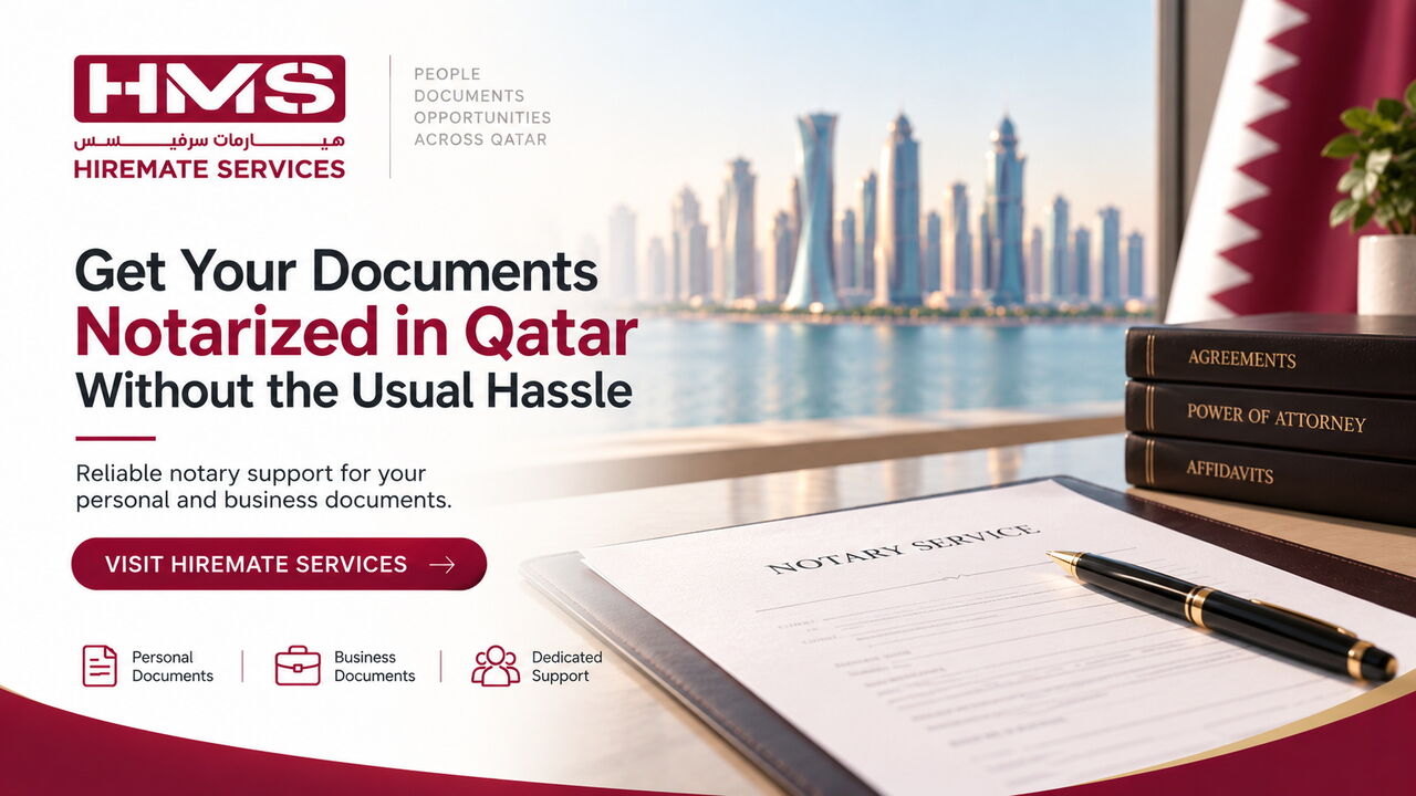 Doha, Legal, Get Your Documents Notarized In Qatar Without The Usual Hassle