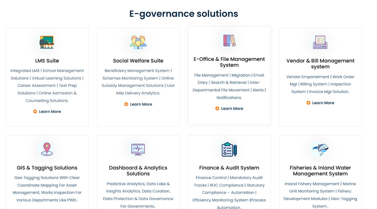 Chennai, Software Development, EGovernance Solutions For Digital Public Administration