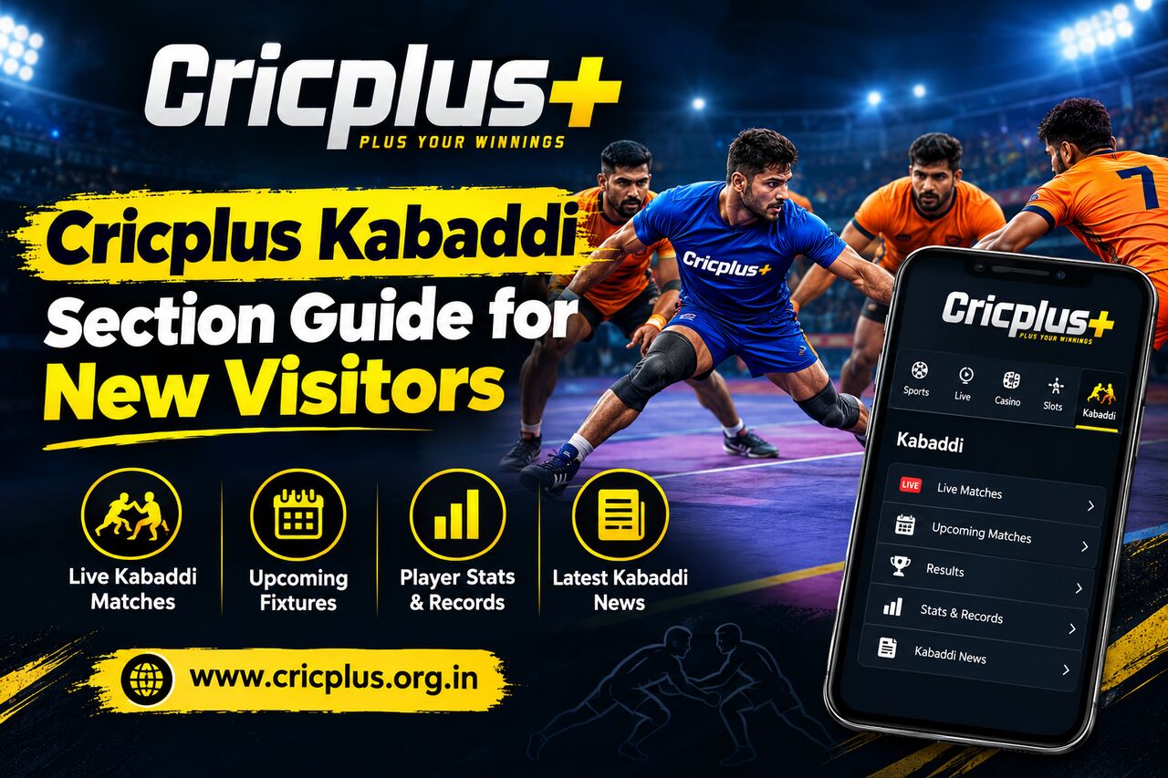 Pune, Business, Cricplus Kabaddi Section Guide For New Visitors