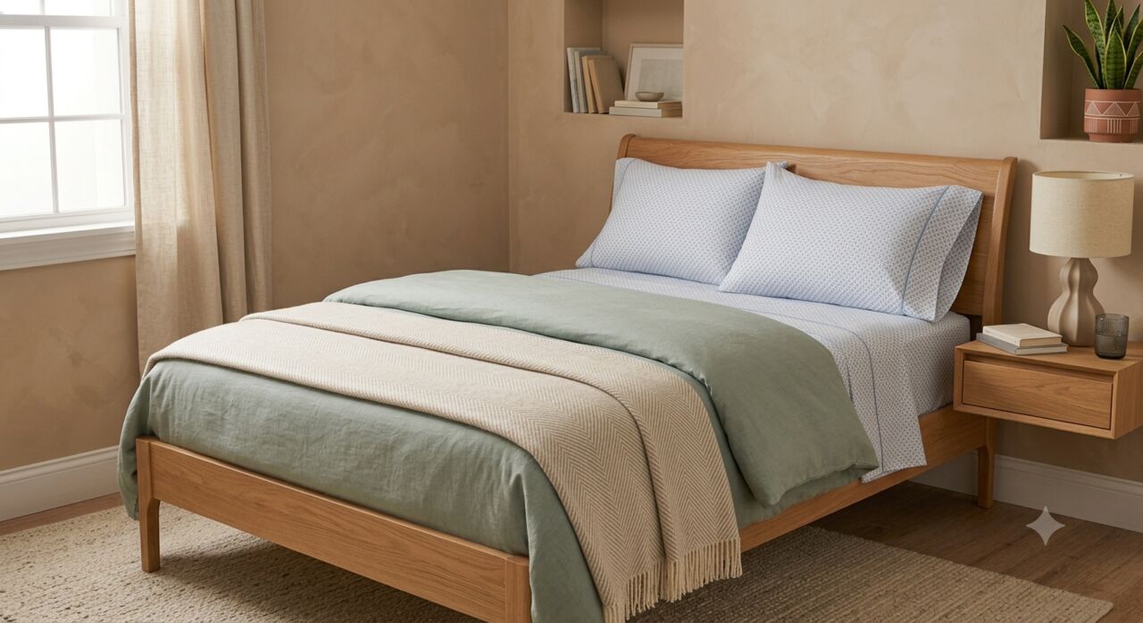 Mumbai, Household Items, INR 1499,  King Size Bed Sheets Online &ndash; Pure Cotton With 2 Pillow Covers