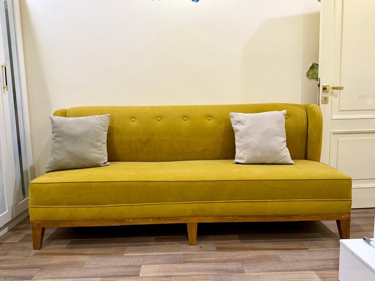 Al Rehab, Furniture, SAR 400,  Stylish Single Sofa In Good Condition