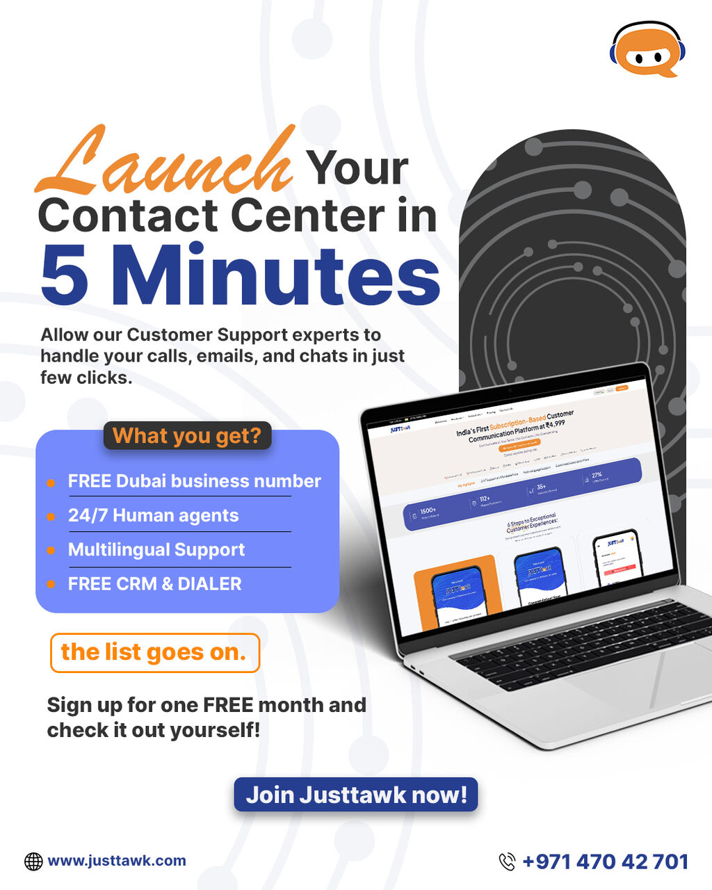 Dubai, Lessons Wanted, Justtawk - Human Powered Calling Service On Subscription