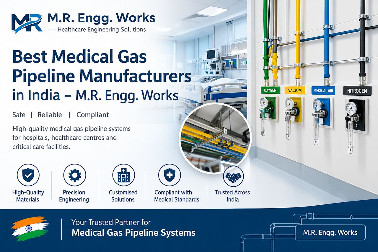 New Delhi, Health, Best Medical Gas Pipeline Manufacturers In India | M.R. Engg. Works